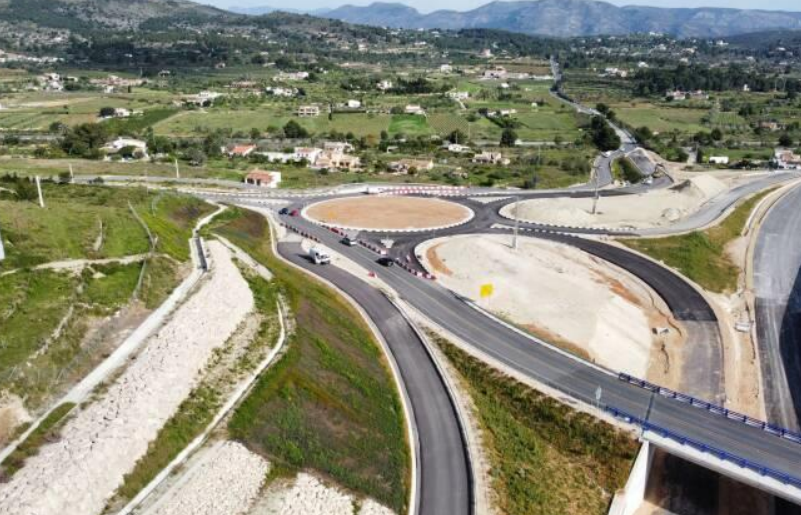 Cruce de carreteras Enlace Sur
