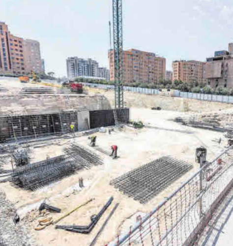 Construcción de viviendas de protección oficial en Playa de San Juan